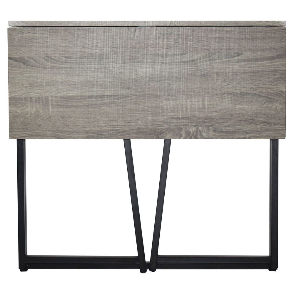 Стол на металлокаркасе BRABIX LOFT CD-001 Дуб антик