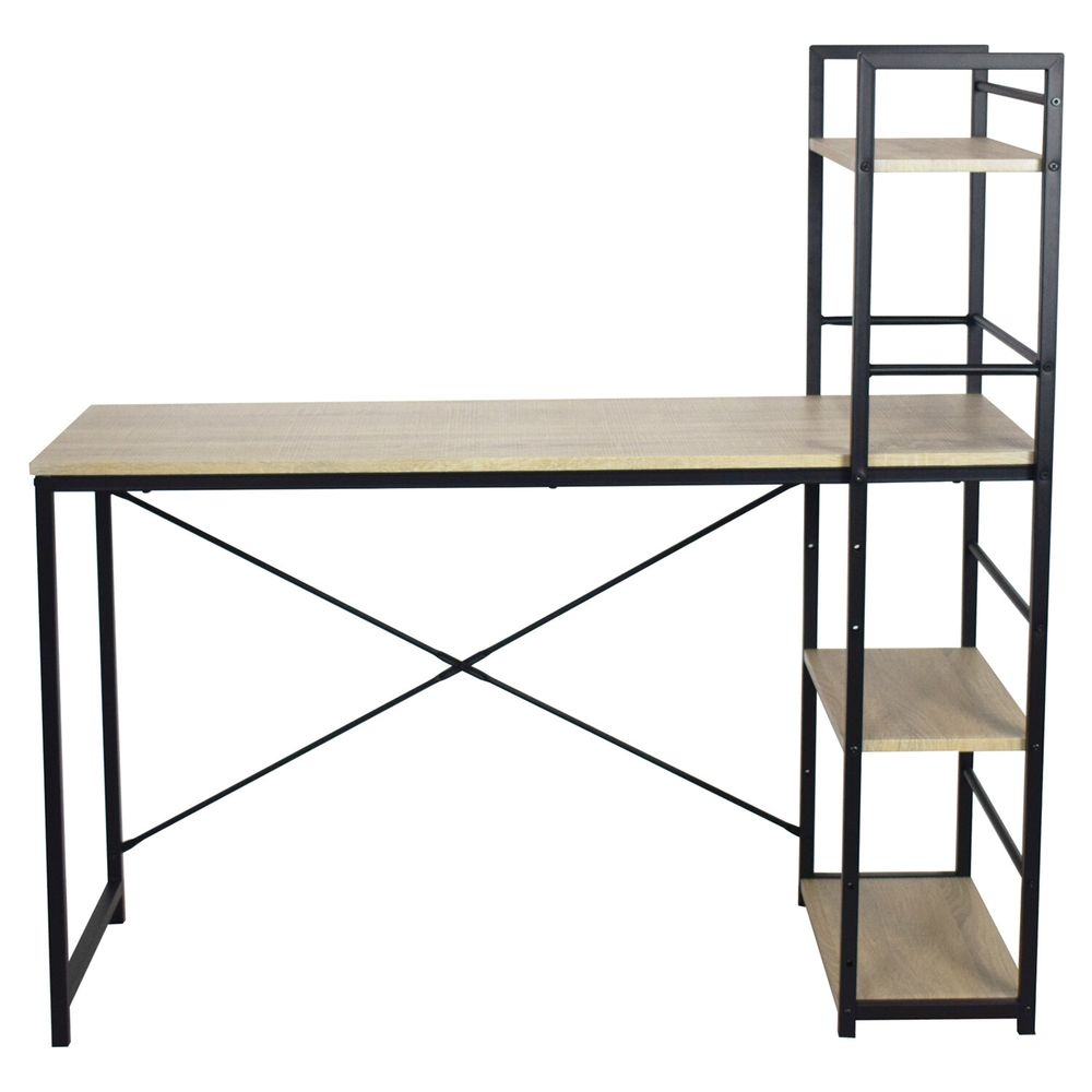 Стол на металлокаркасе BRABIX LOFT CD-005 Дуб натуральный