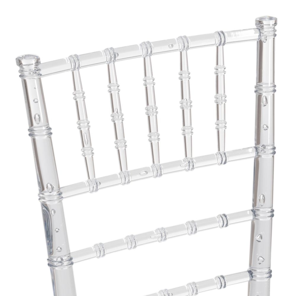 Стул CHAVARI (mod. 101) пластик, 40.5 х 49 х 88.5 см, Transparent (Прозрачный)