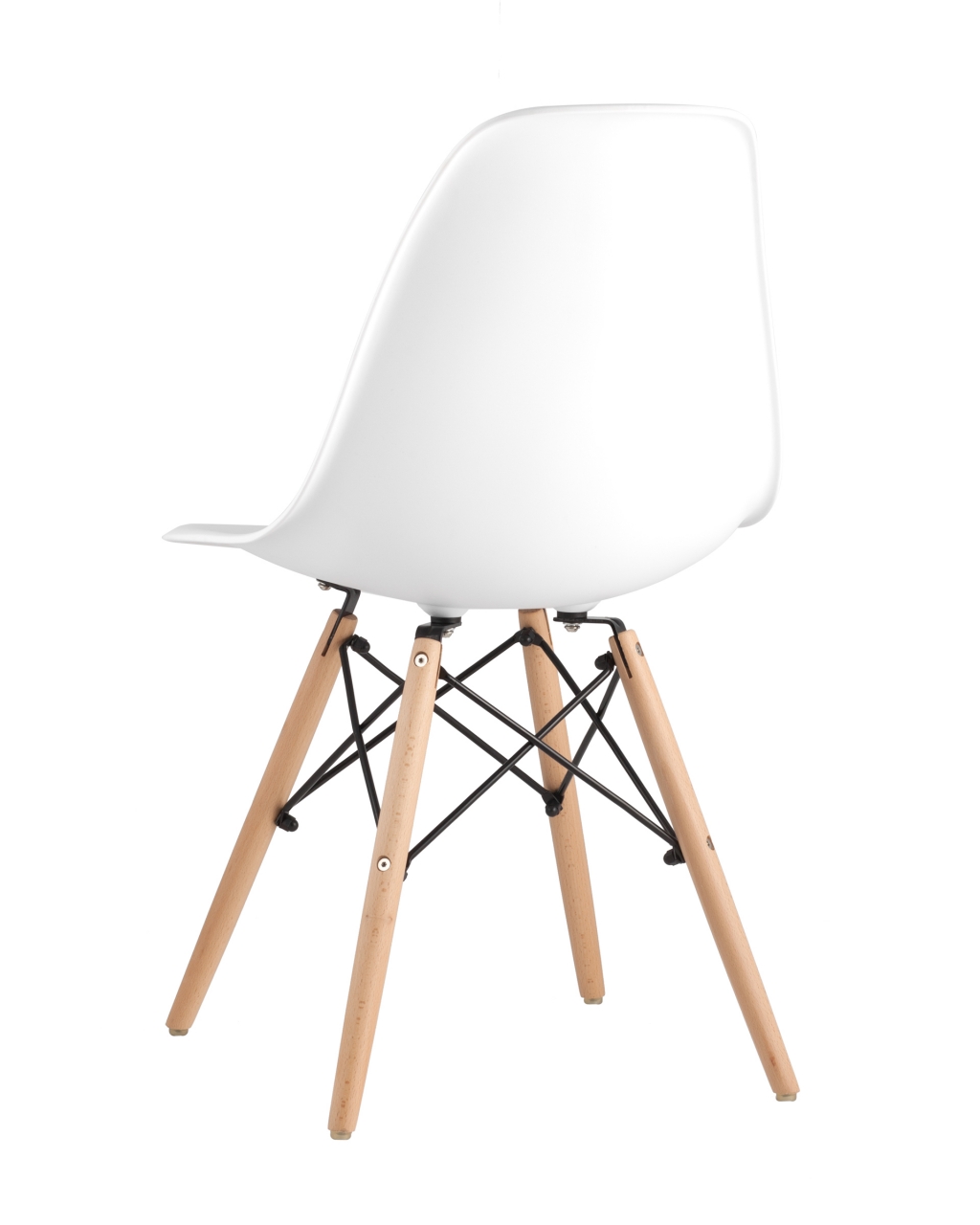 Обеденная группа стол Oslo 120x80, стулья Eames DSW Белые