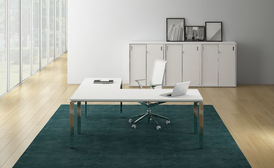Шкаф средний со стеклом GLOSS LINE 9НШ.017.7 Ivory