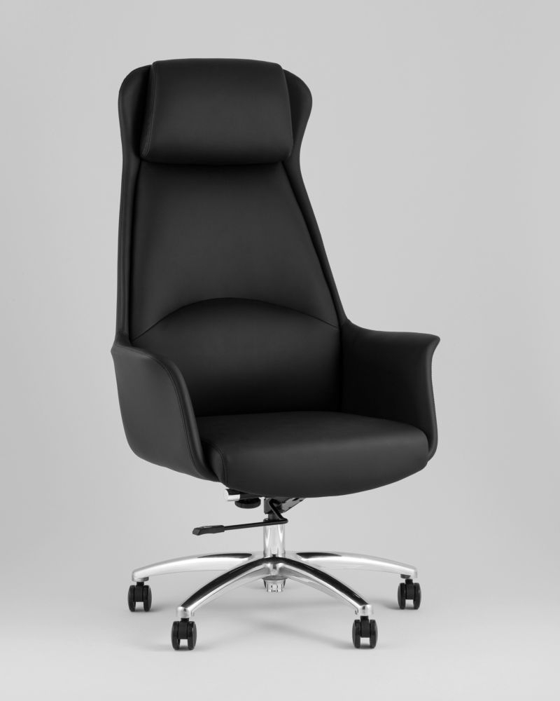 Кресло руководителя ТопЧаирс Викинг НЕВ черное / TopChairs Viking NEW