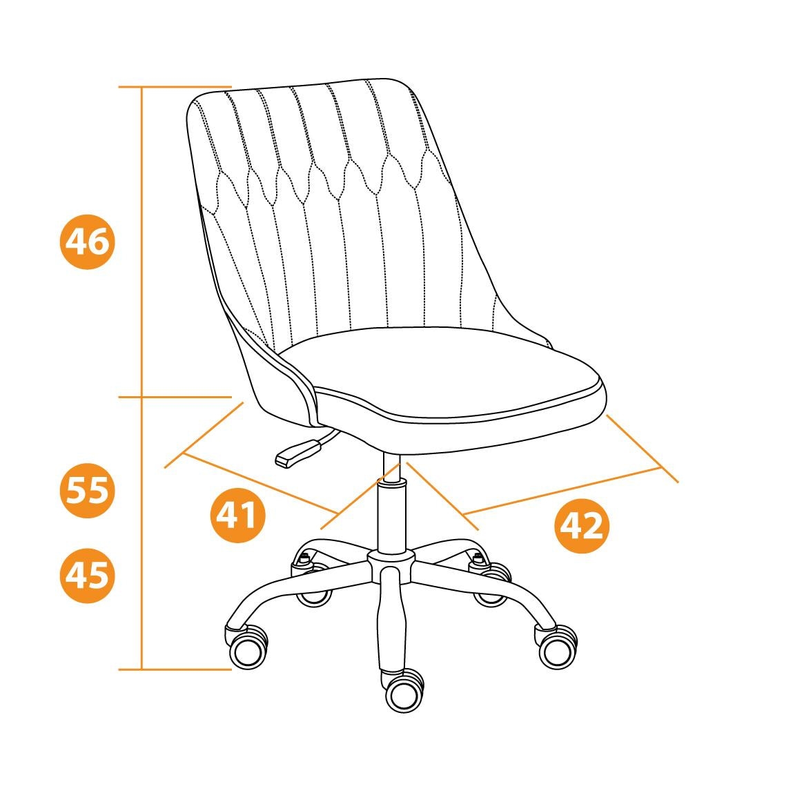 Кресло SWAN флок , бордовый, 10