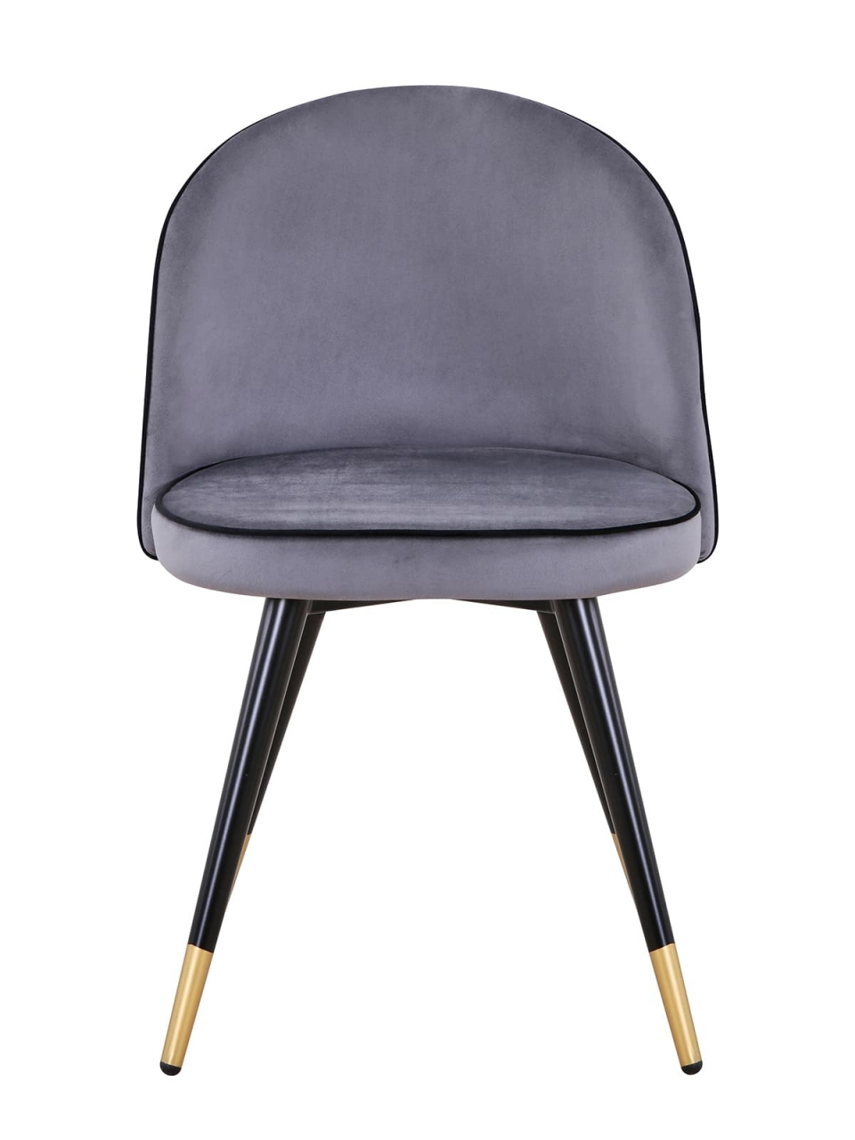 Стул Gabi LUX велюр Серый