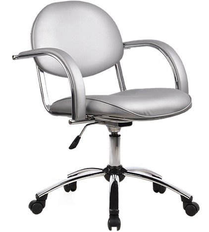 Кресло офисное Metta MC-70 CH Серебристое №56