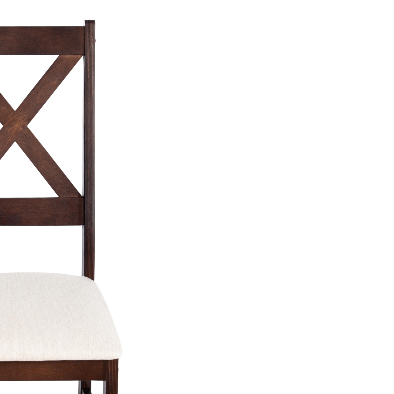 Стул CROSSMAN Многослойная фанера, 100*41*40, Cappuchino, ткань бежевая (81/10) разобранный