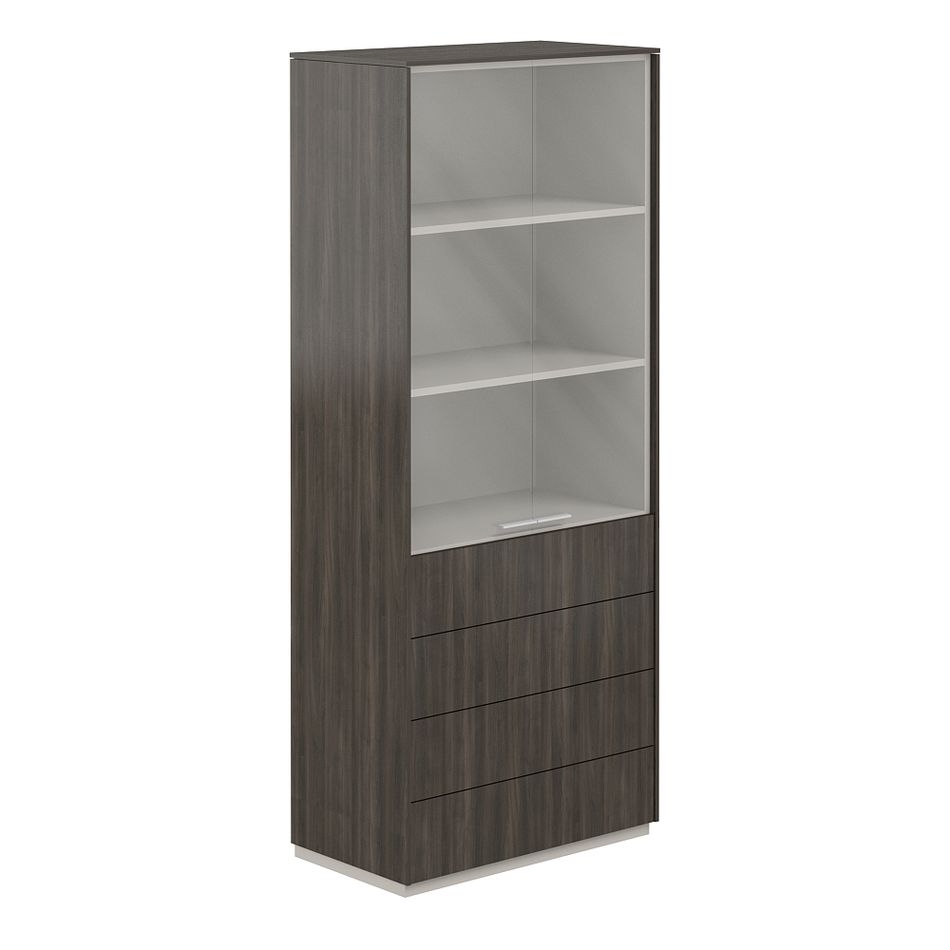 Шкаф высокий Atlas NZ-0302.BT.BT Бренсон Трюфель