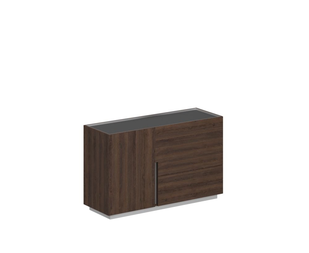 Шкаф Oliver OL-20-14.DT.DT.DT.R Дуб табак