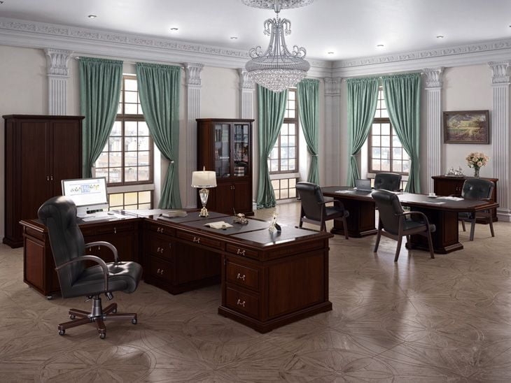 Приставка угловая правая MNS2920402 Южный орех