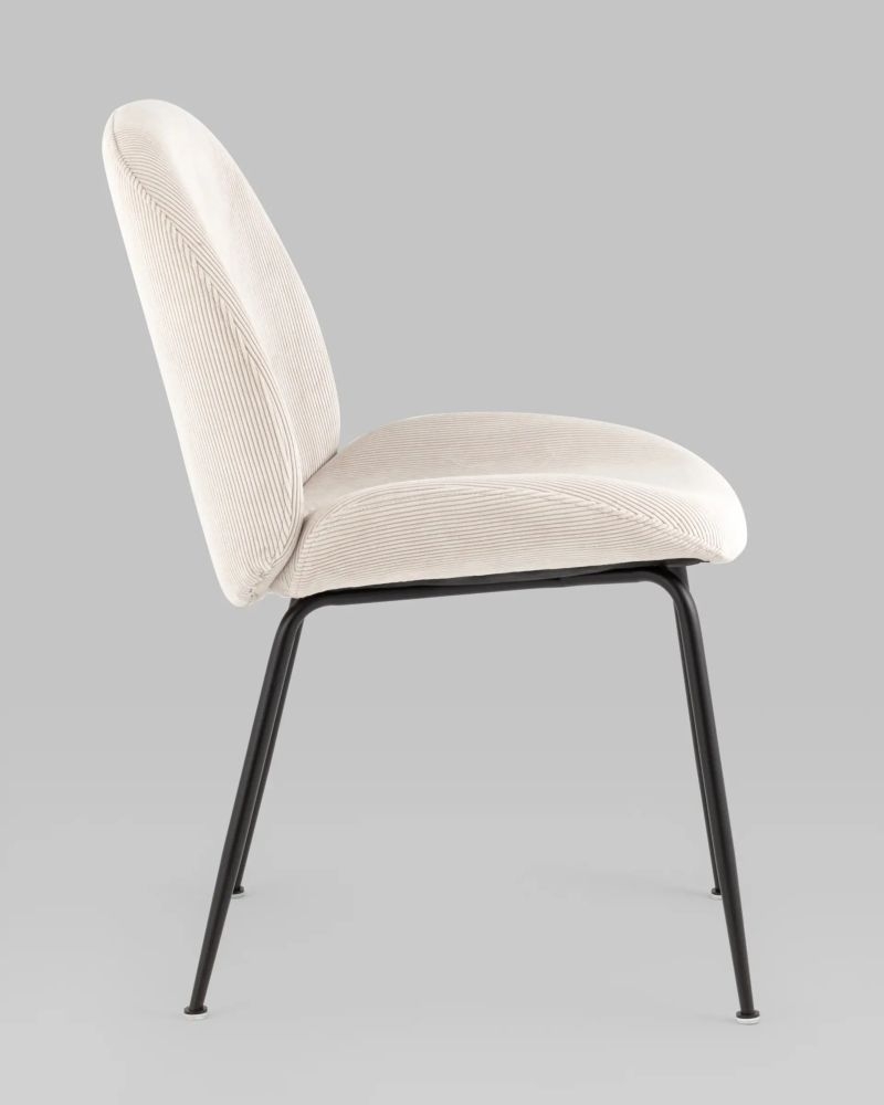 Стул Beetle велюр Бежевый