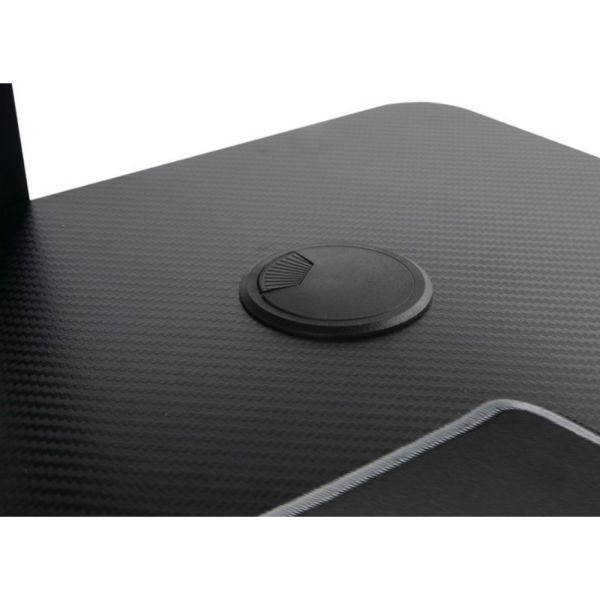 Стол для для компьютера (для геймеров) угловой (левый) c электроприводом EUREKA ERK-L60L-B-PRO-V1-EU