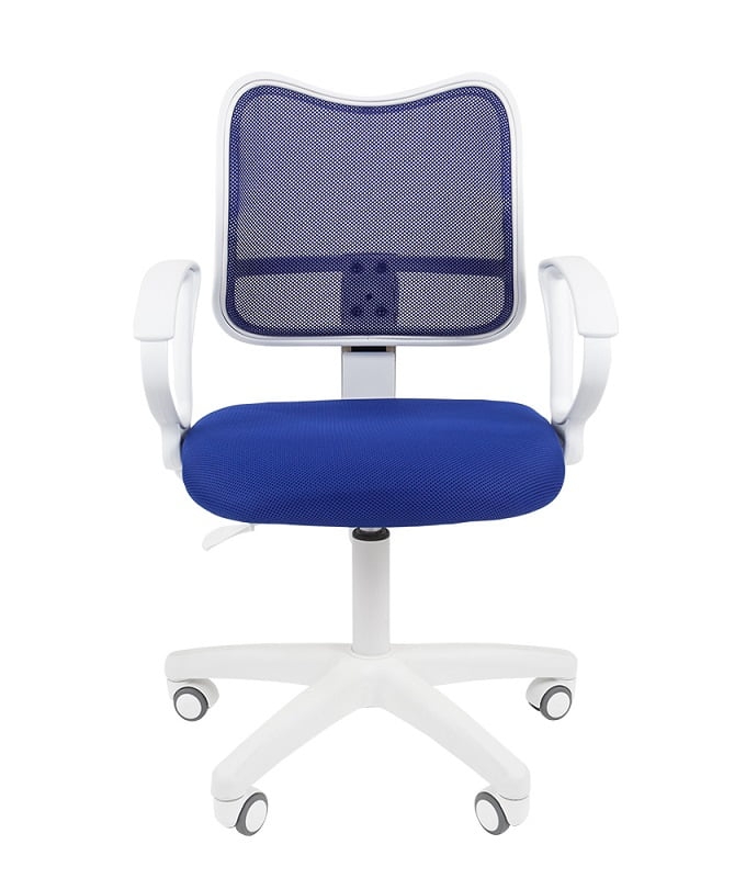 Компьютерное кресло Chairman 450 LT Белый пластик Синий