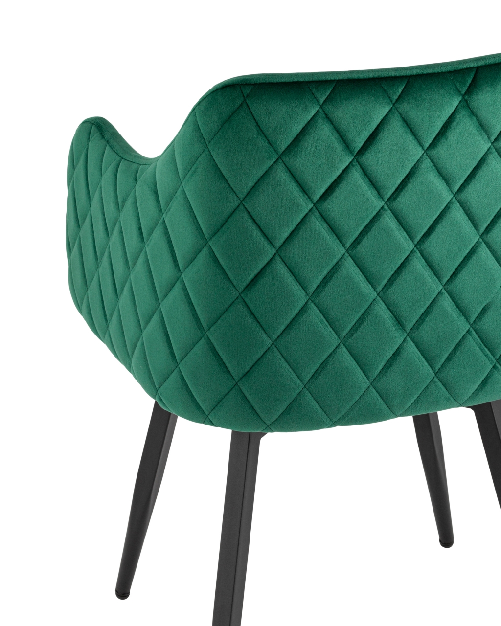 Комплект из двух стульев Ника вращающийся велюр изумрудный 2 шт.