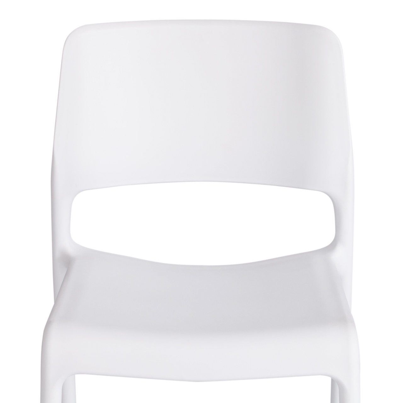 Стул FURDI (mod. 53) пластик, 48 х 55.5 х 77.5 см, White (Белый)
