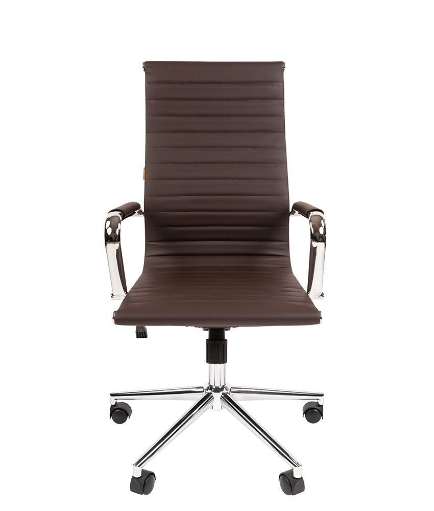 Кресло для руководителя CHAIRMAN 755 экокожа Коричневый