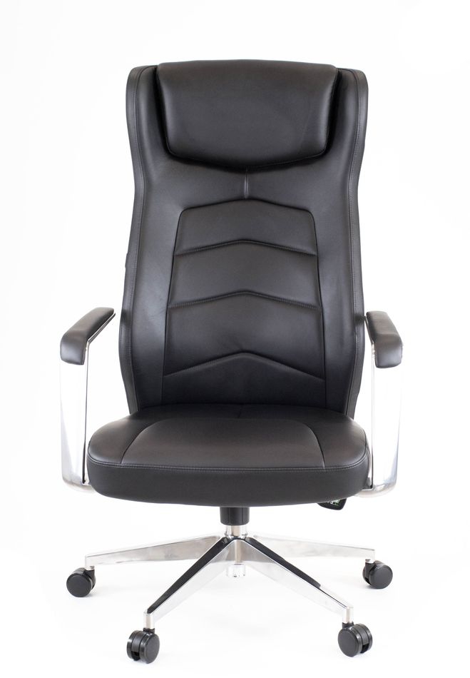 Кресло для руководителя Everprof Parlament Кожа Черный