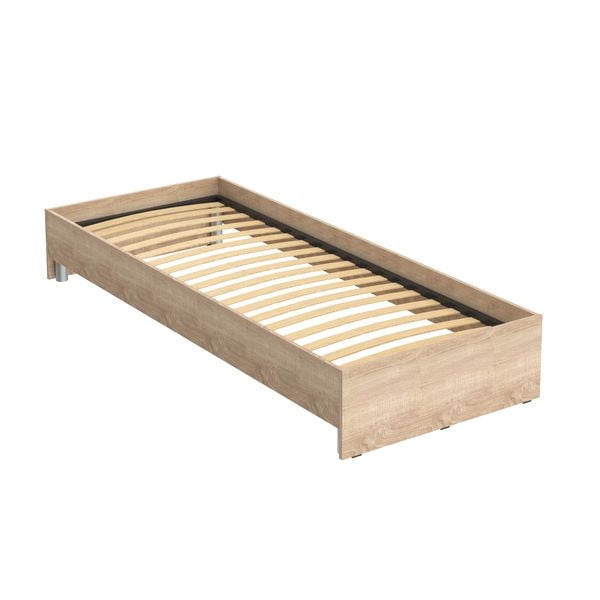 Кровать без изголовья KBW 208 Дуб сонома светлый