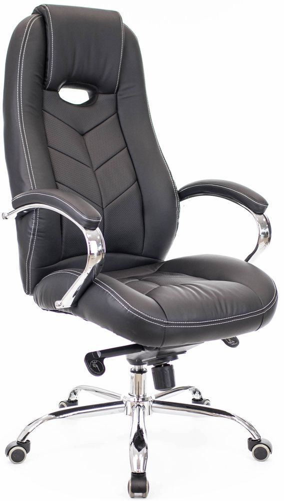 Кресло руководителя Drift M кожа Черный