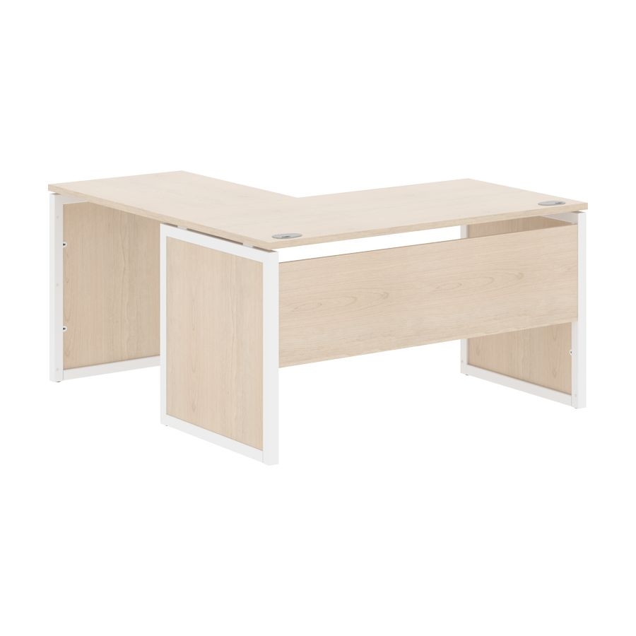 Стол письменный угловой правый XTEN-QP XQPCT 1415 R Бук Тиара Белый