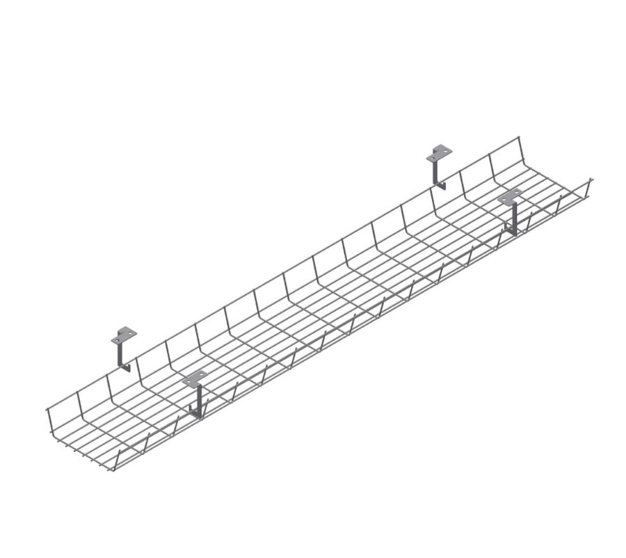 Кабель-канал для стола 100 см SK-0120(S) RAL9006 Серый