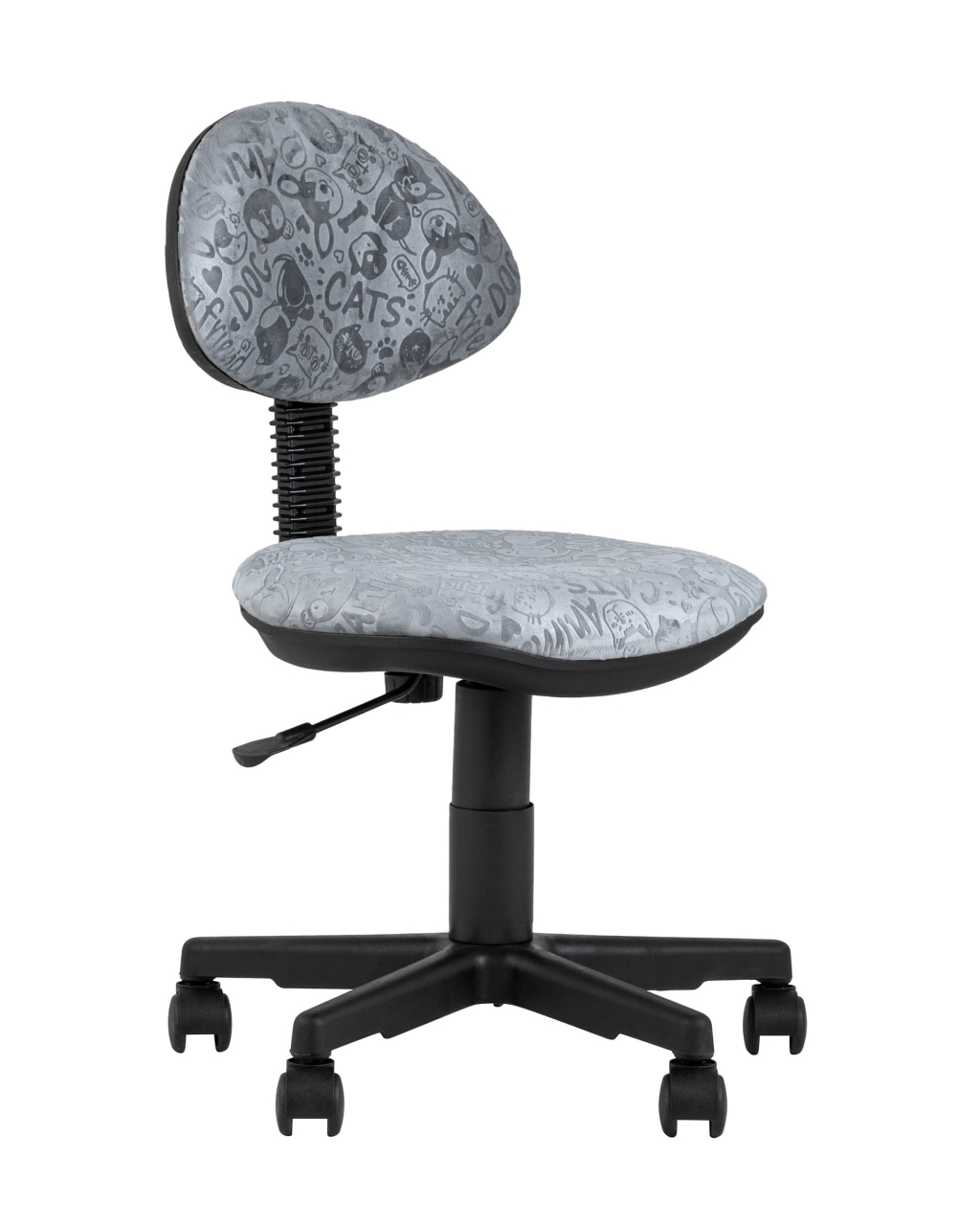 Кресло компьютерное детское УМКА Cat and Dogs Серый