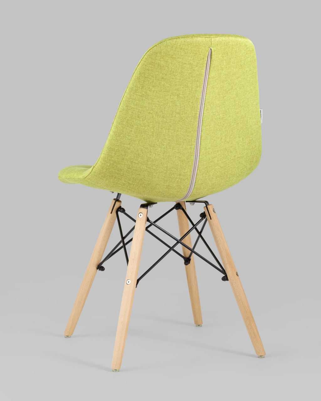 Стул DSW SOFT рогожка Оливковый