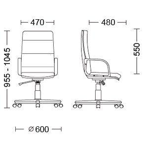 Кресло BOOSTER (ECO-30) черный