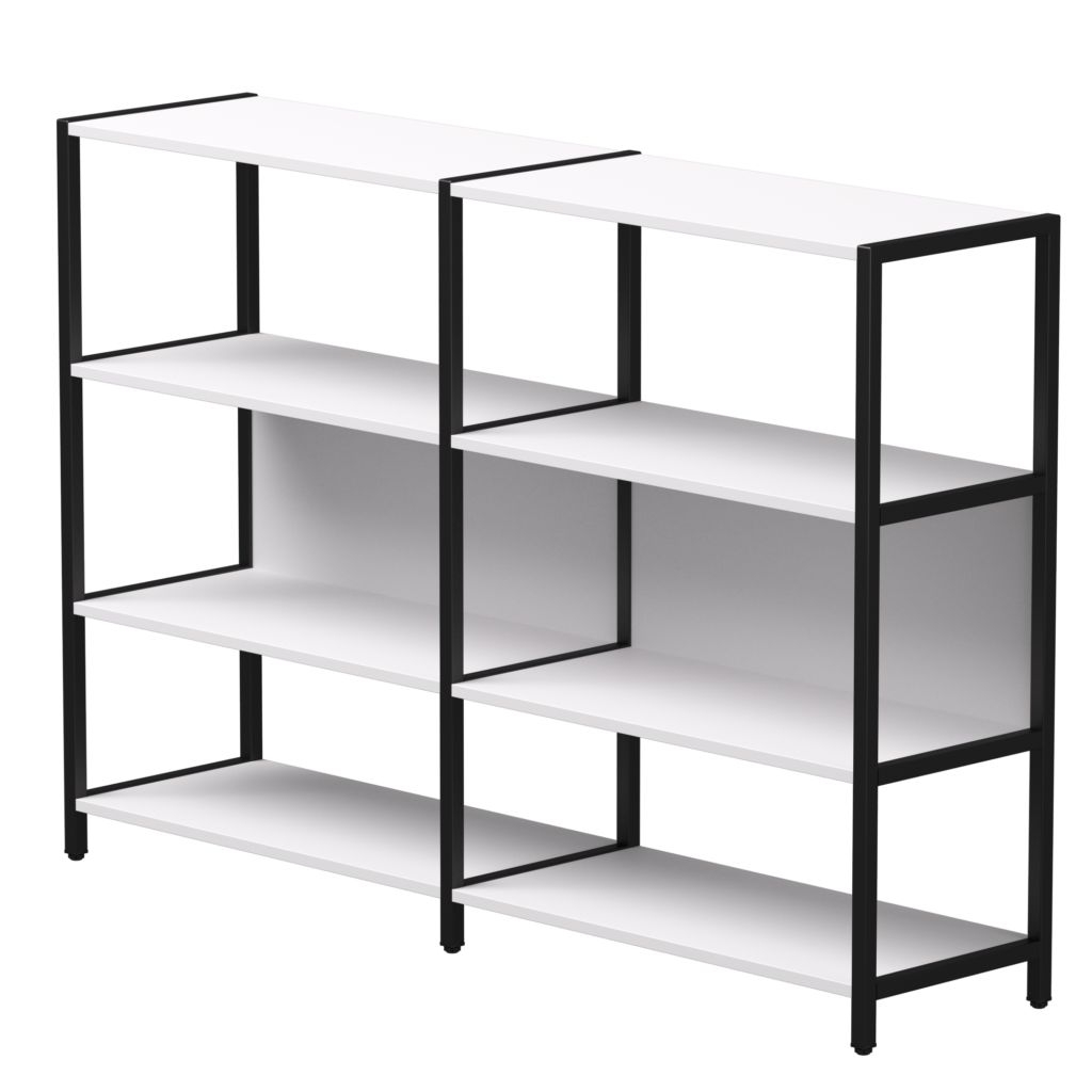 Набор стеллажных систем Everprof EVO №1 Белый Черный