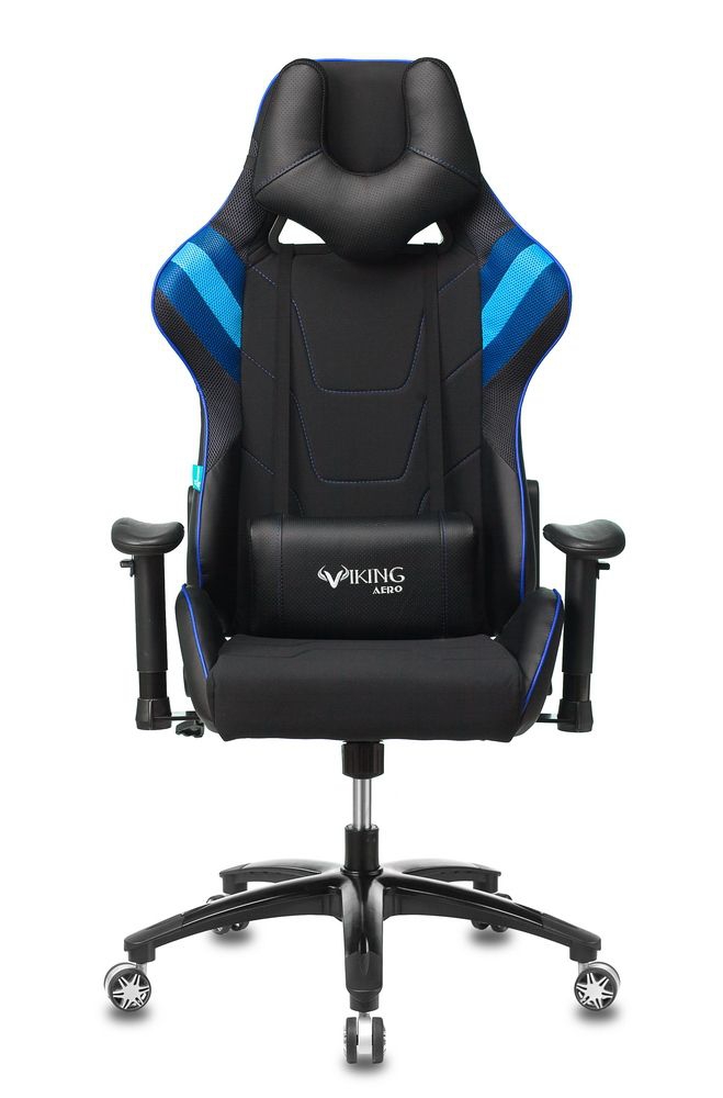 Кресло игровое Бюрократ VIKING 4 AERO BLUE