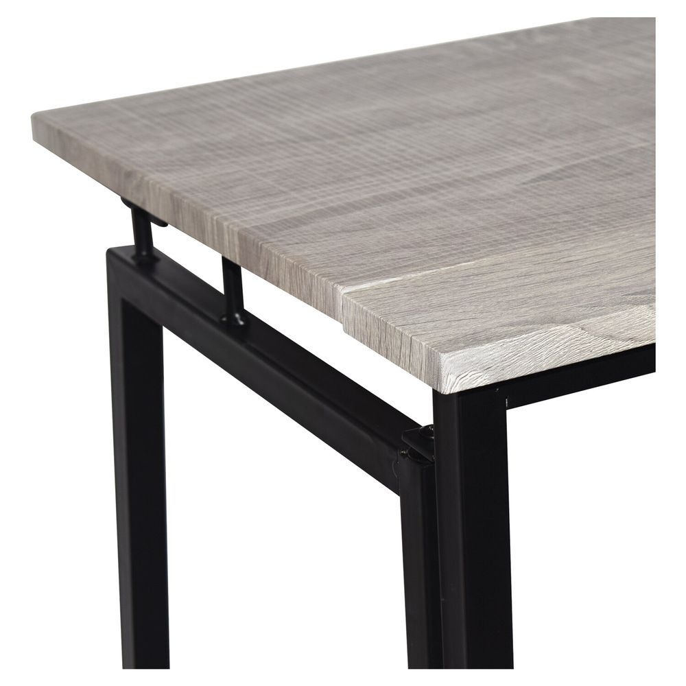 Стол на металлокаркасе BRABIX LOFT CD-001 Дуб антик