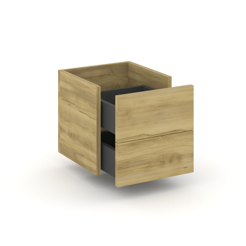 Вставка в надставку - два ящика+ЗС CONCEPT CN.NP-002 Дуб Винченцо Антрацит