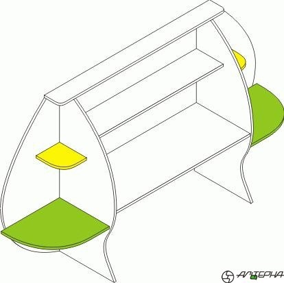 Игровая зона Незнайка ИЗ-3
