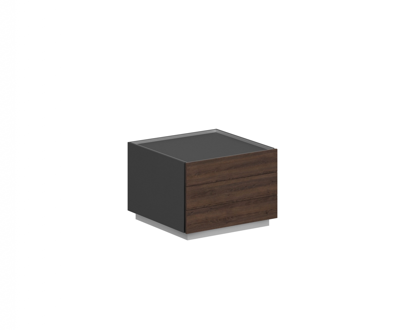 Тумба опорная Oliver OL-20-11.OS.DT Оникс серый-дуб табак