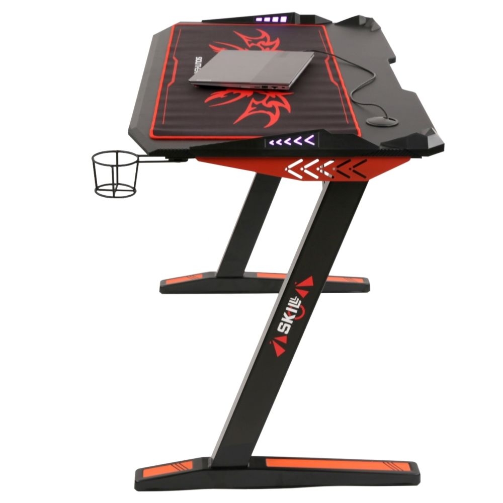 Игровой компьютерный стол SKILLL CTG-003 120X60 Черный-красный