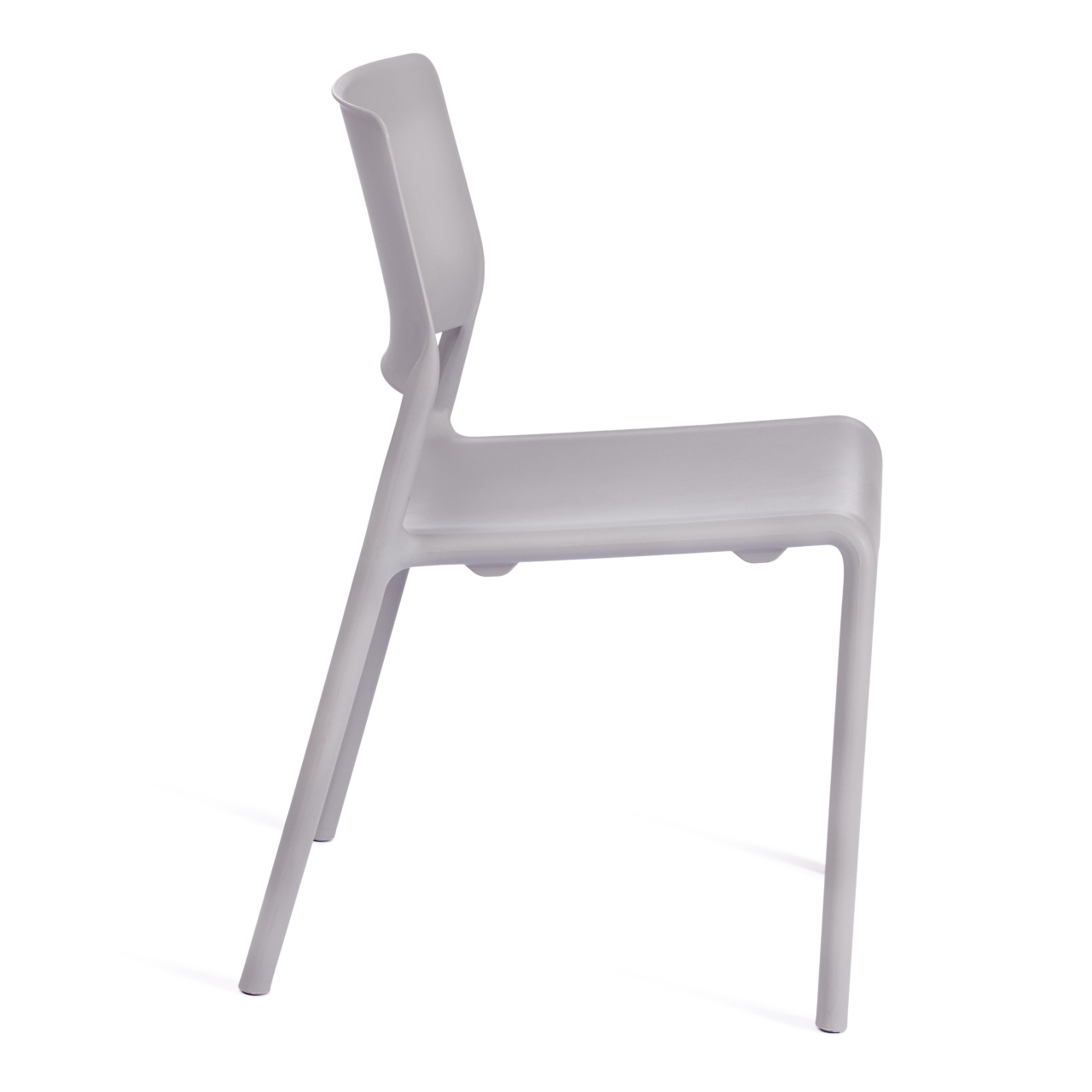 Стул FURDI (mod. 53) пластик, 48 х 55.5 х 77.5 см, Grey (Cерый)