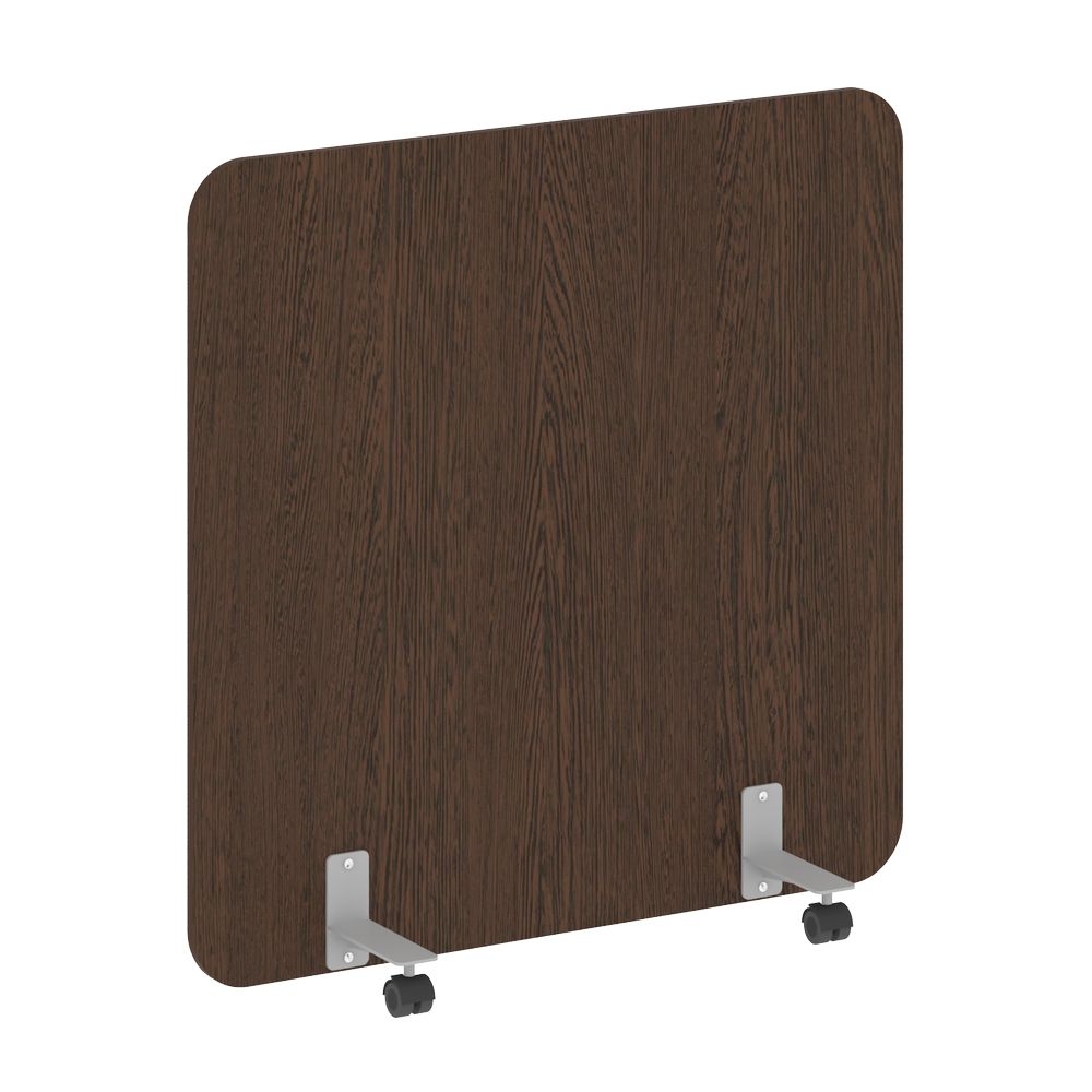 Перегородка на металлических опорах, на роликах R-line DP.R-120-120 Венге Цаво