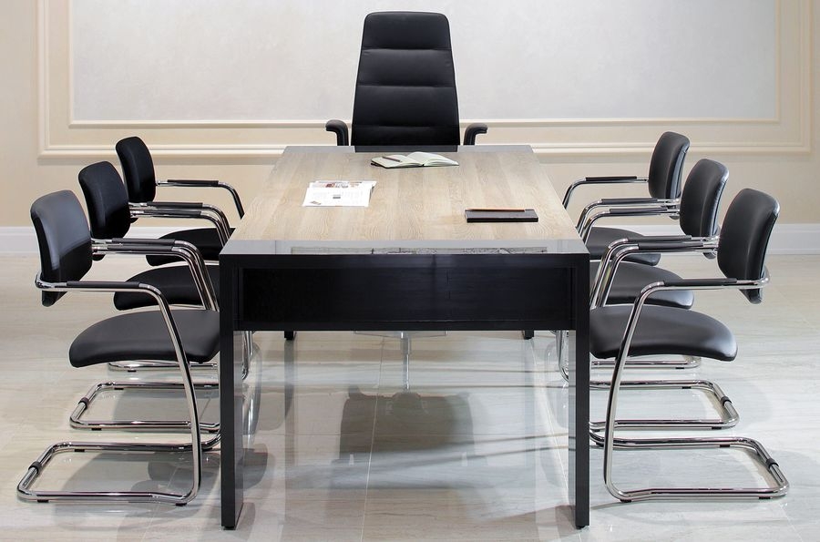 Кресло на полозьях Urban slide SLW 50 Черный Хром