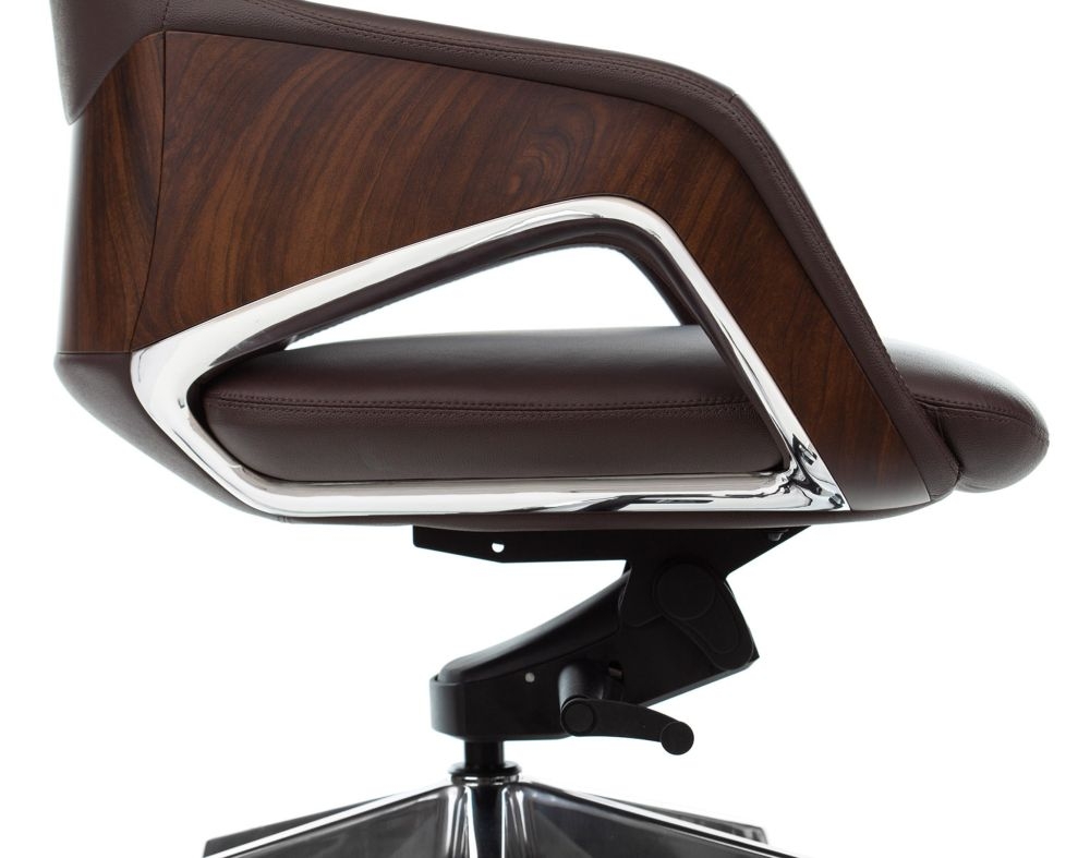 Кресло руководителя Бюрократ _DAO-2 Коричневый
