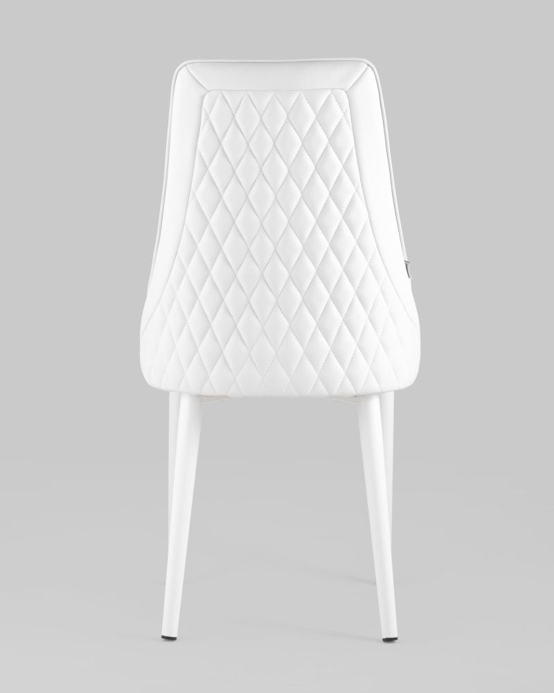 Стул Луис экокожа белые ножки Белый