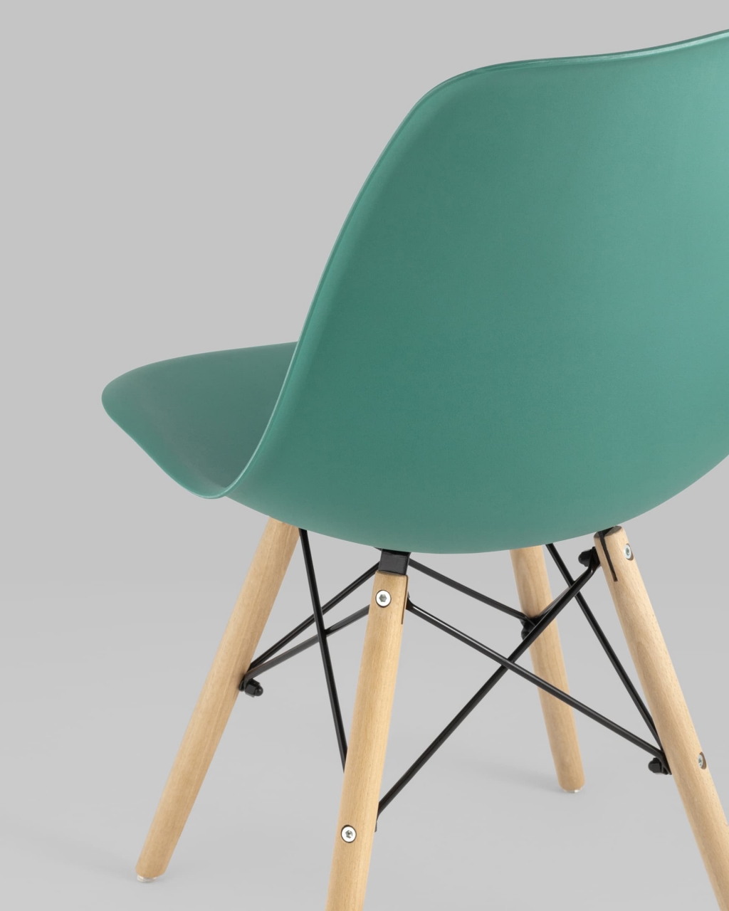 Стул Еамес Стйле ДСВ серо-зеленый 4 шт. комплект (разборный каркас) / Eames Style DSW