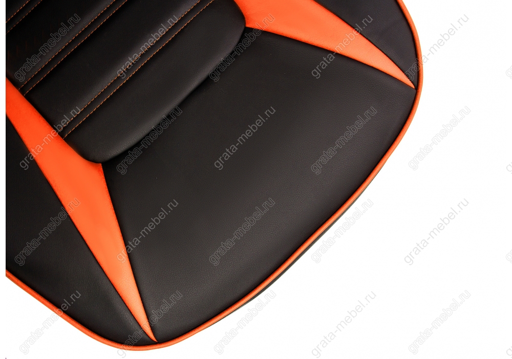 Компьютерное кресло Monza черное / оранжевое