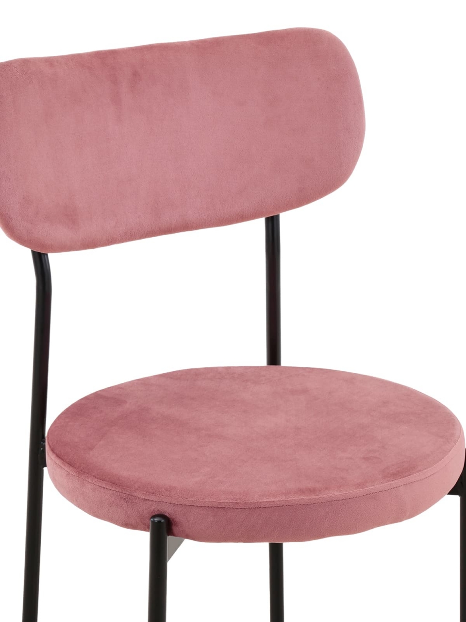 Стул Барбара NEW велюр Пыльно-розовый