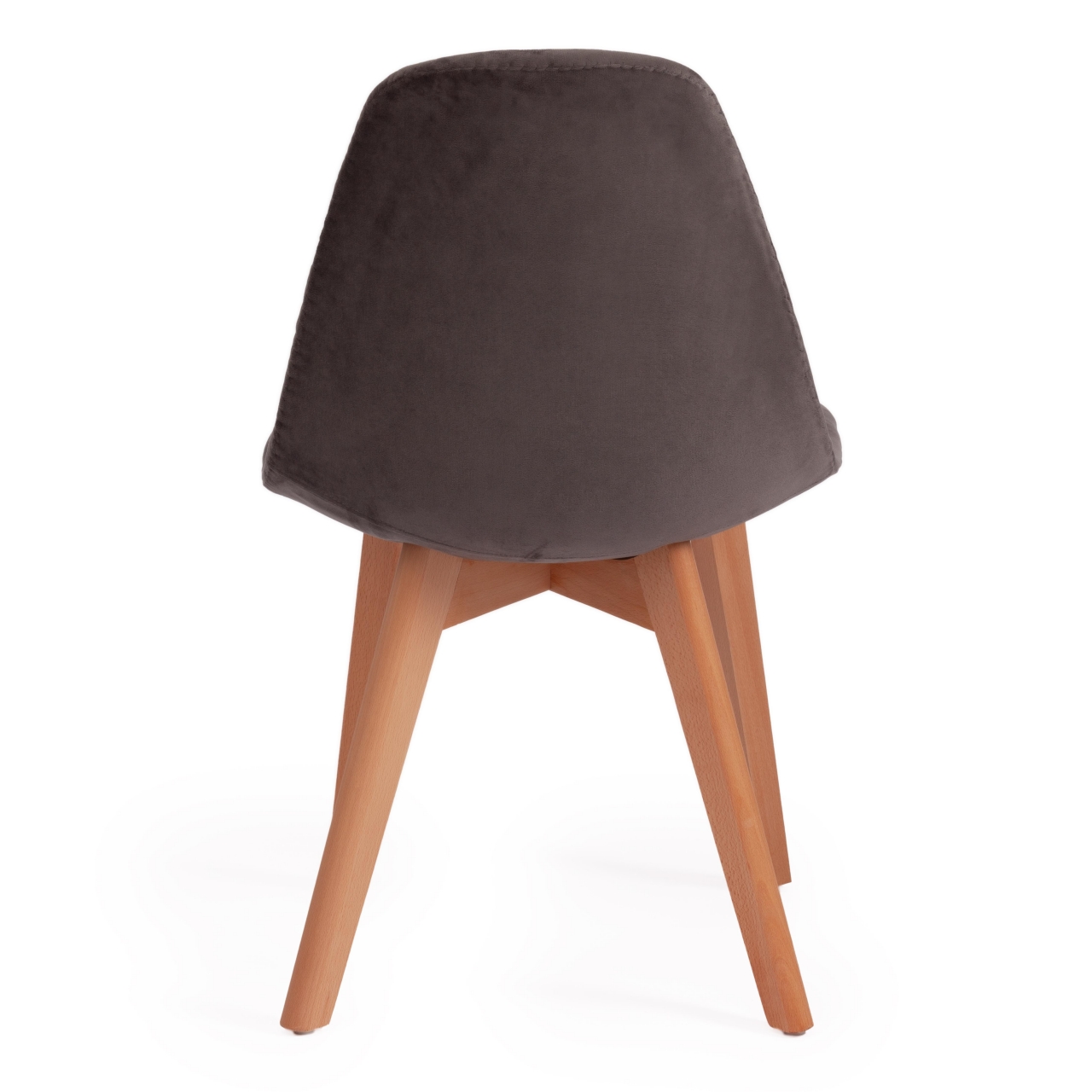 Стул CINDY SOFT (mod. C1021F1) Серый (HLR 24)/натуральный