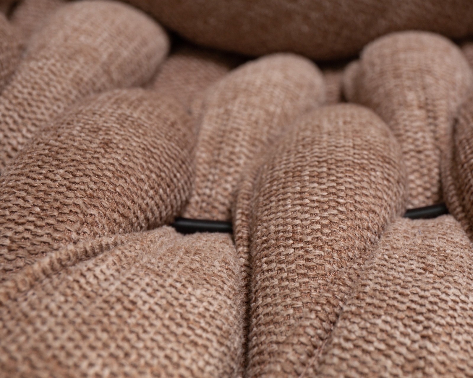 Стул барный DOBRIN LEON Коричневая ткань LAR 275-3