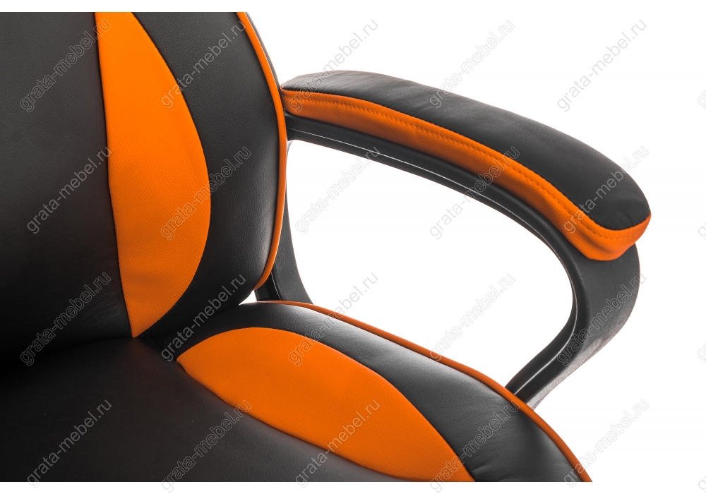 Стул Anger черное / оранжевое