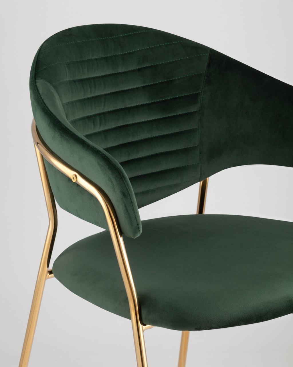 Стул мягкий Эвита Зеленый
