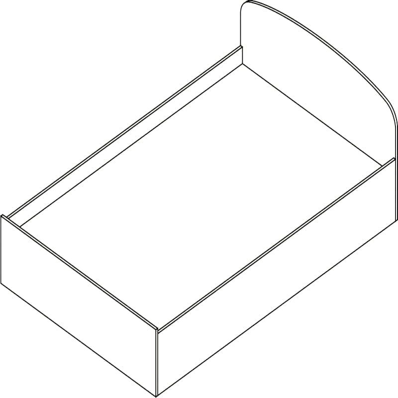 Кровать Проспект Гм.КР-12 венге