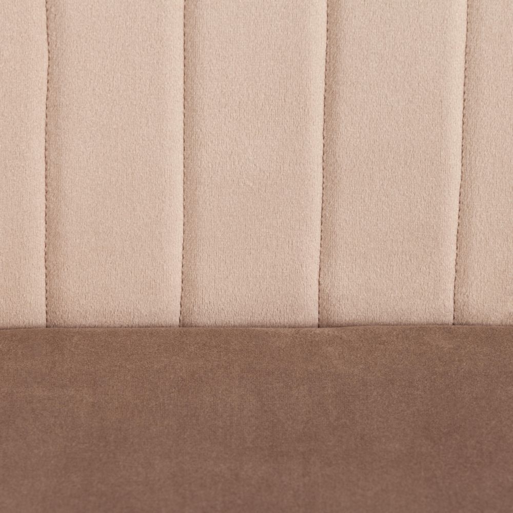 Стул VERTER (mod. 37-1) металл, вельвет, 47,8 х 41,5 х 97 см, Beige (бежевый) HLR8 / черный