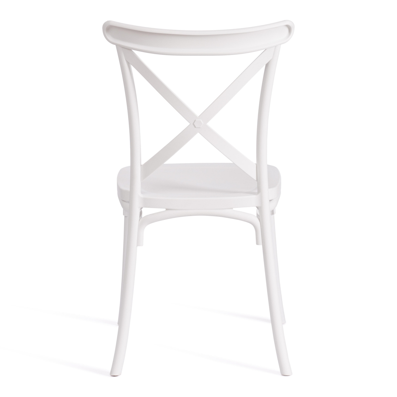 Стул CROSS (mod. PL24) пластик, 48 х 58 х 89 см, White (белый) 11954