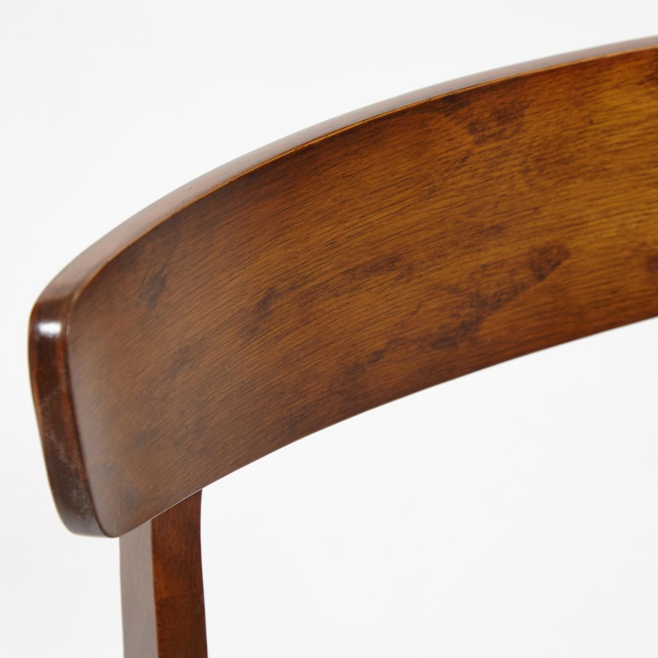 Стул CT 8804 Rabat с мягким сиденьем дерево гевея, 52,5*46,5*78см, Темный Дуб, ткань бежевая (FG22616-16)